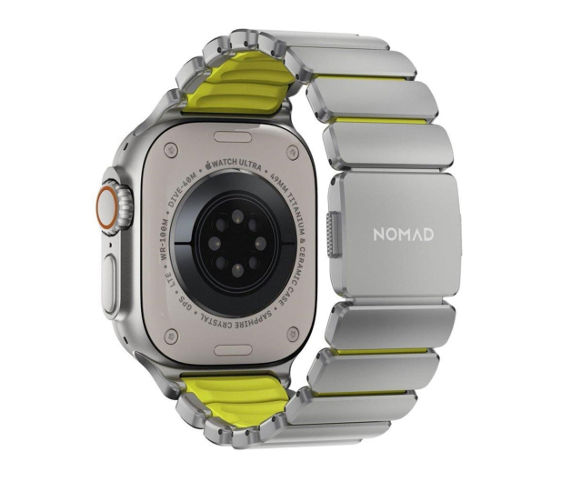 Nomad Stratos Band FKM Apple Watch 45/46/49mm natural titani - 1418398 - zdjęcie 3